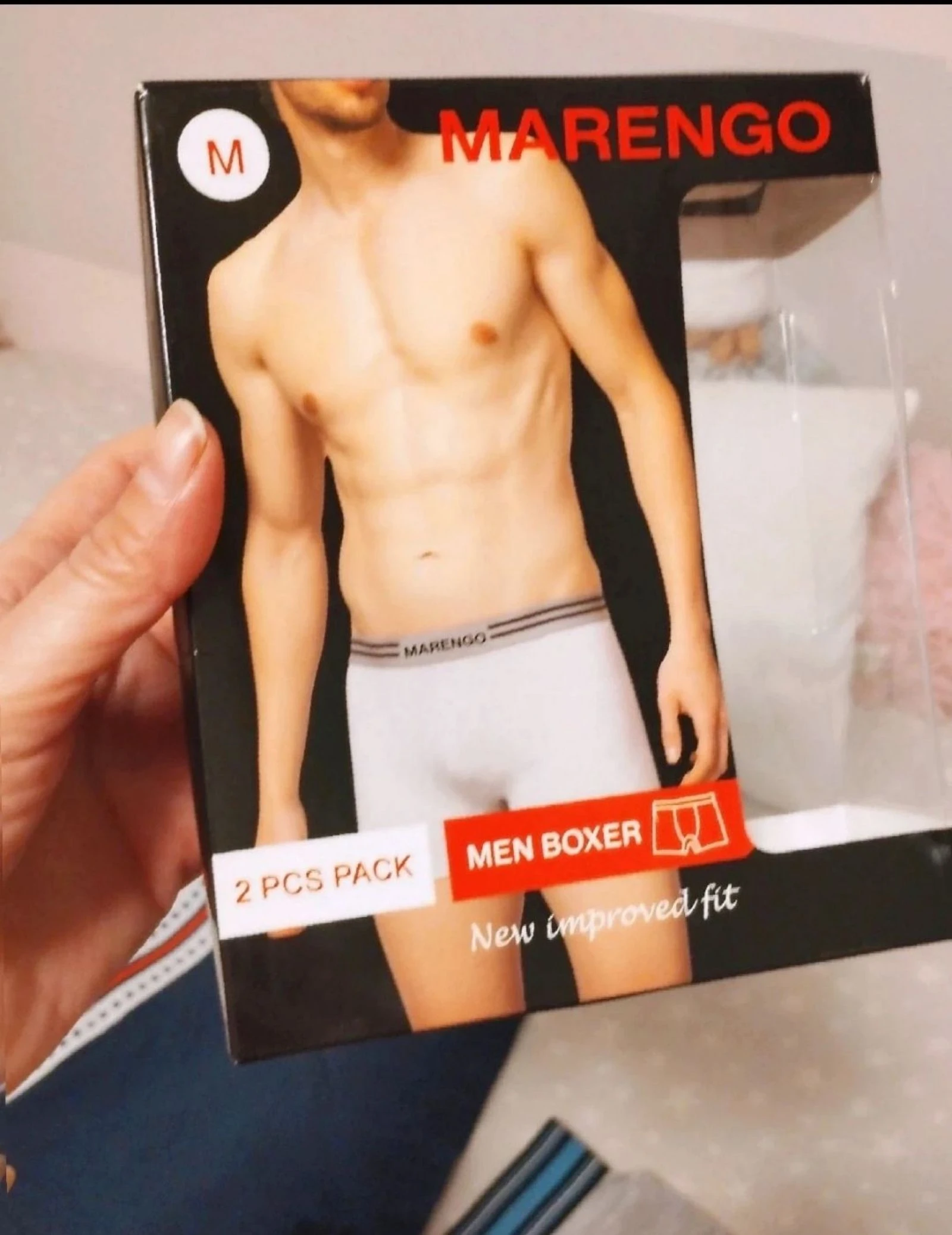Marengo Pack de 3 boxers de algodão tamanho M – photo 5
